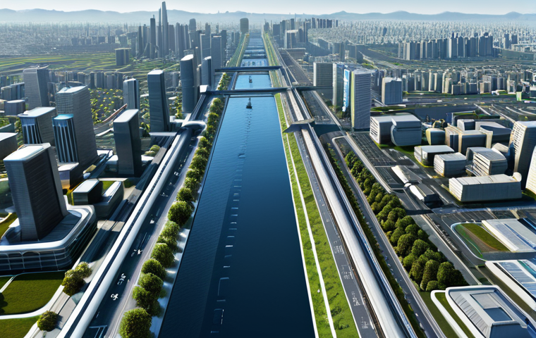 Image Prompt 1: Smart City Water Management Hub**